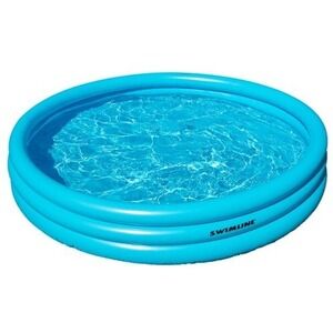 Swimline 3-Ring Wading Pool - 60" Diameter, Easy Setup & Heavy-Duty Vinyl